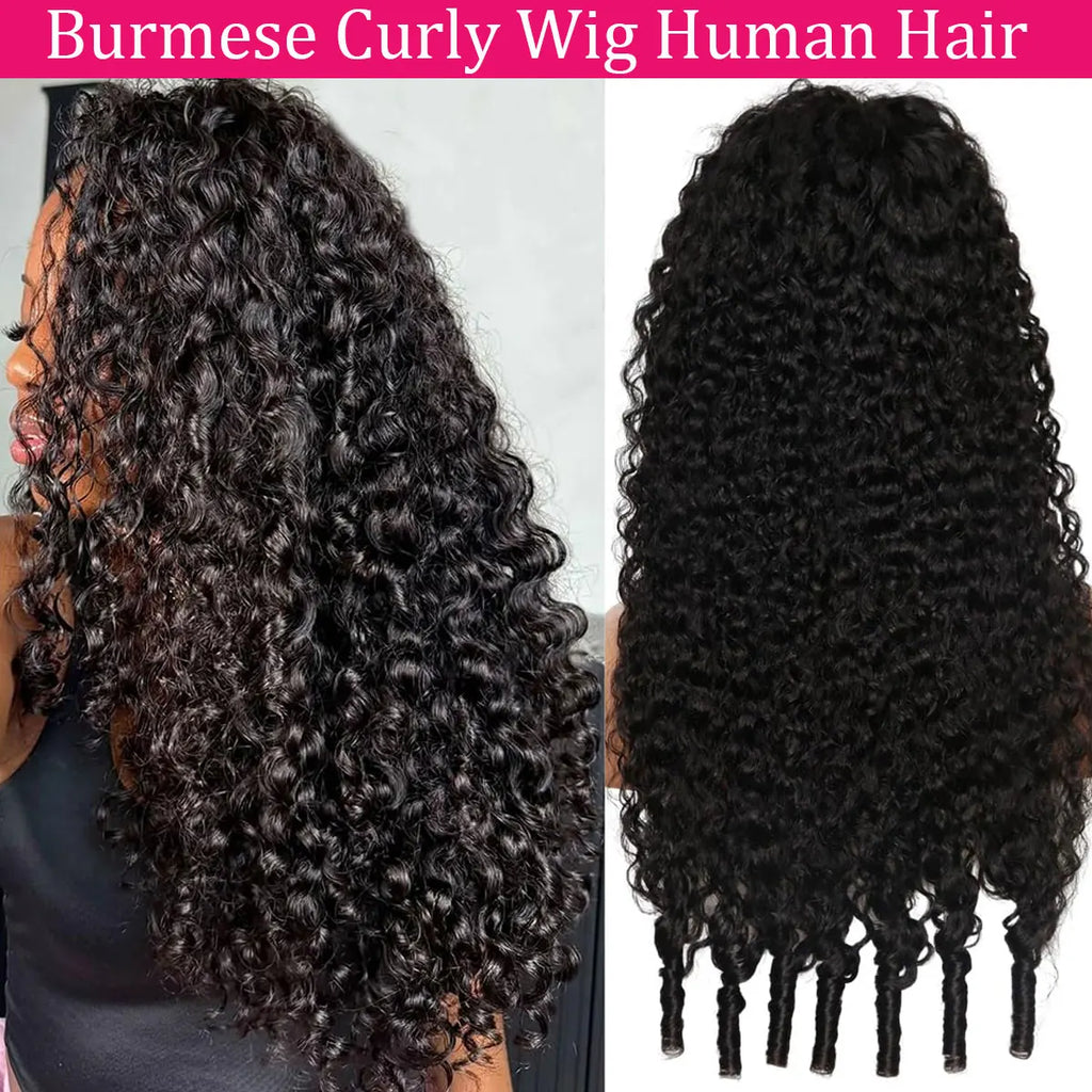 Burmese Curly Wig