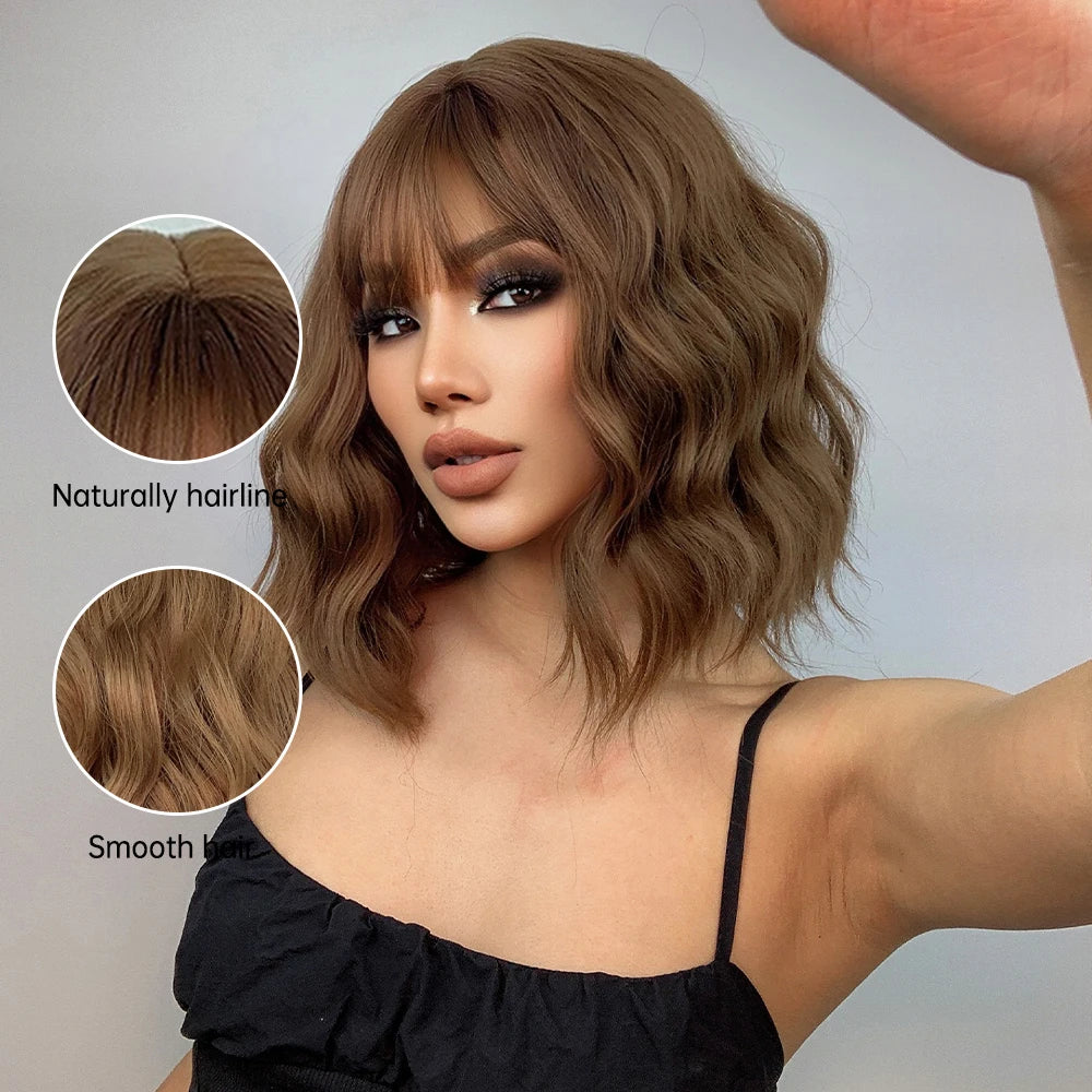 Short Wavy Honey