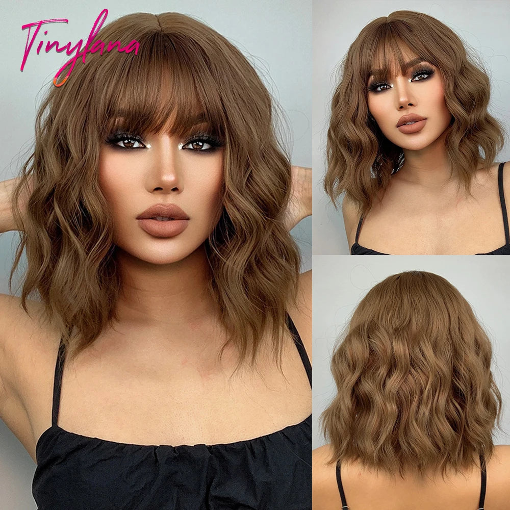 Short Wavy Honey