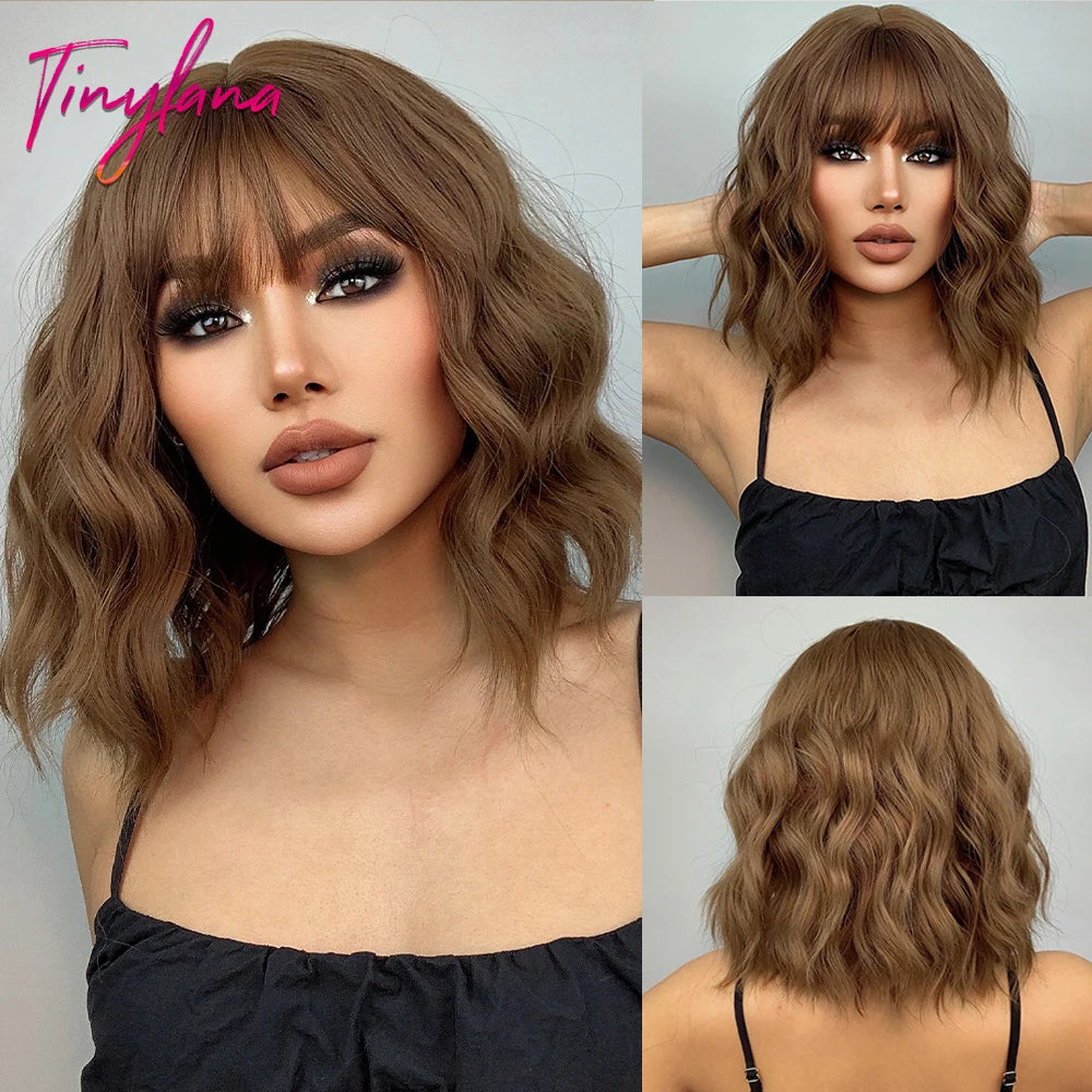 Short Wavy Honey