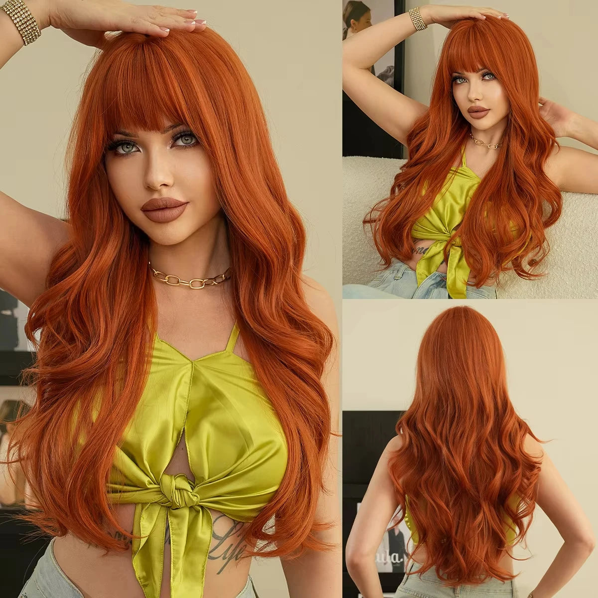 Red Synthetic Wigs