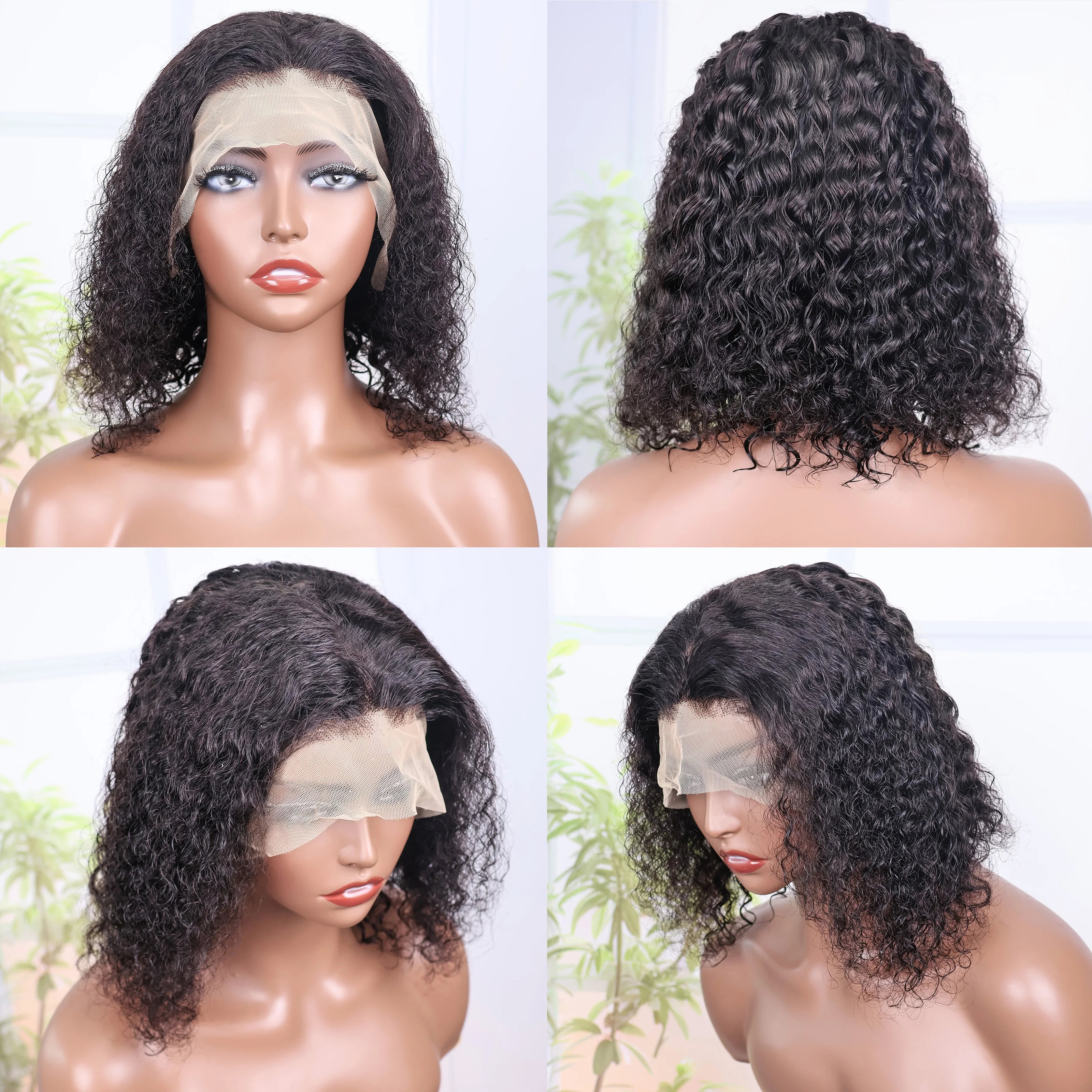 Curly Bob Wig