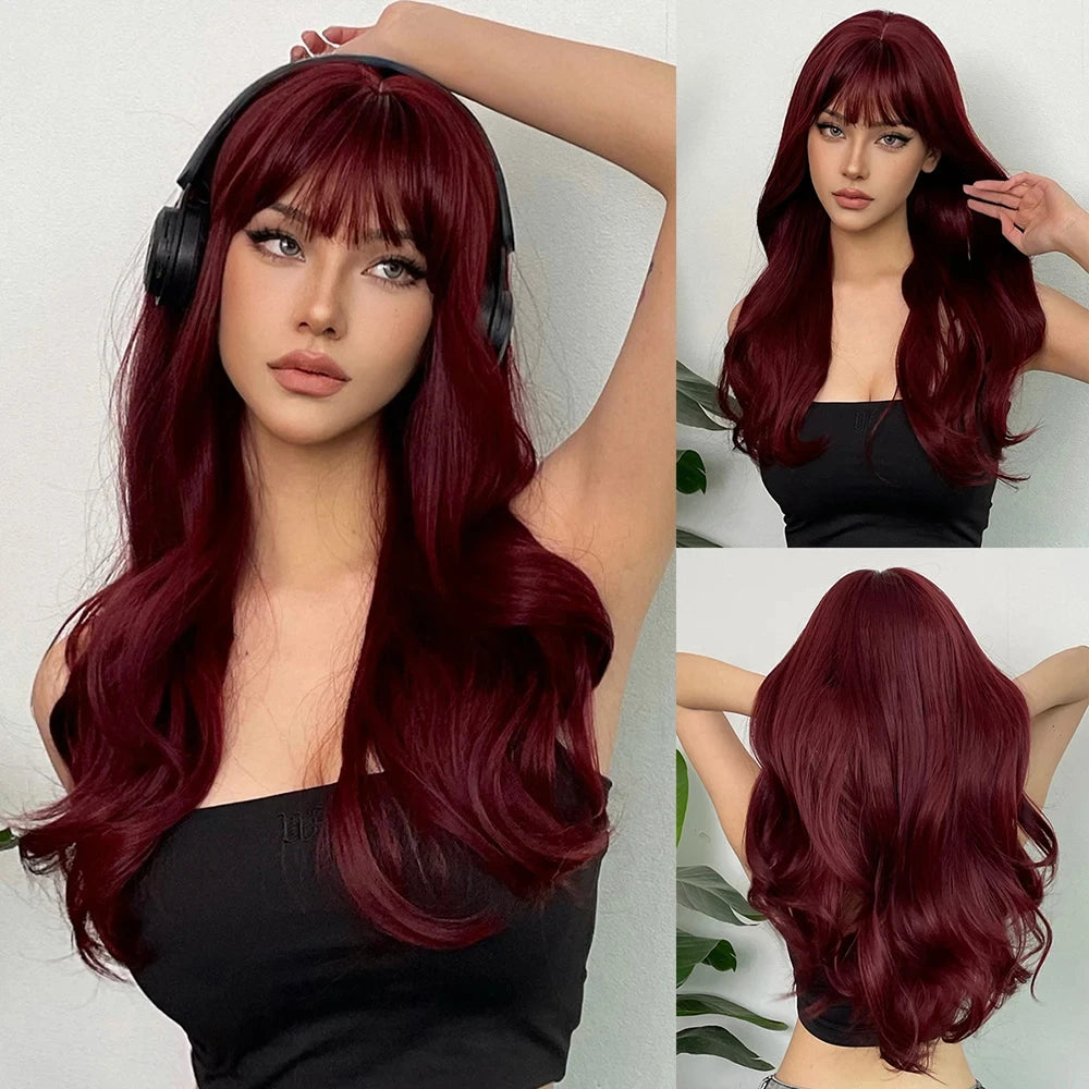 Red Synthetic Wigs