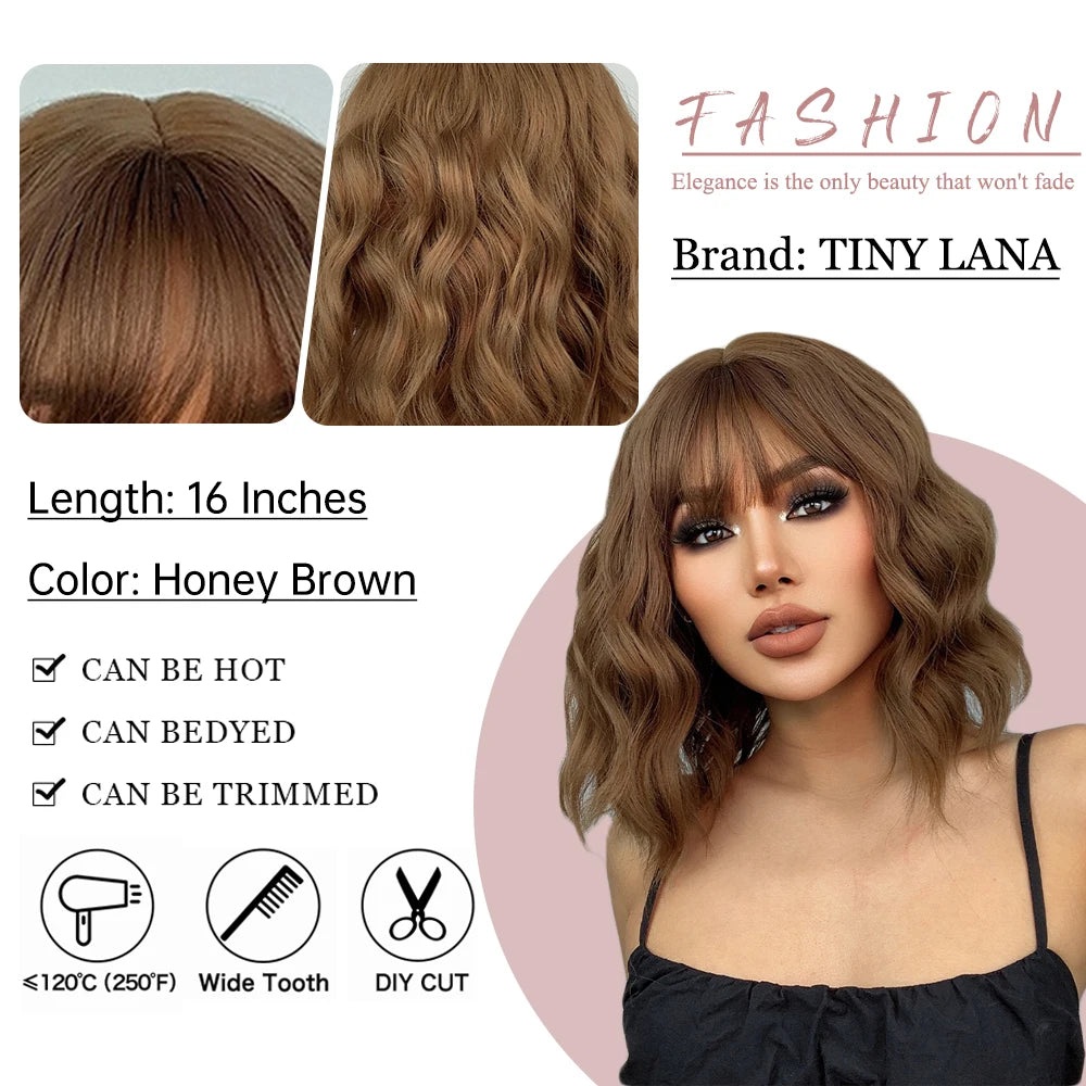 Short Wavy Honey